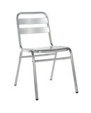 Café chairs Aluminium chair with no arms