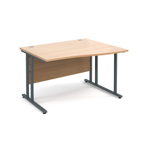 Maestro25 GL Right hand wave desks