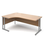 Maestro25 SL - Left hand ergonomic desks  - Cantilever desks