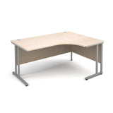 Maestro25 SL - Right hand ergonomic desks  - Cantilever desks