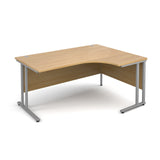 Maestro25 SL - Right hand ergonomic desks  - Cantilever desks