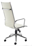 Bari leather faced executive chair