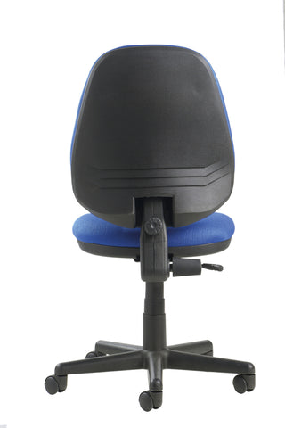 Task & operator seating Bilbao lumbar fabric operator chair with no arms