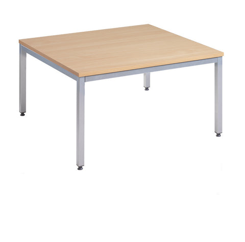 Coffee tables Square silver frame coffee tables