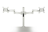 Twin monitor arms