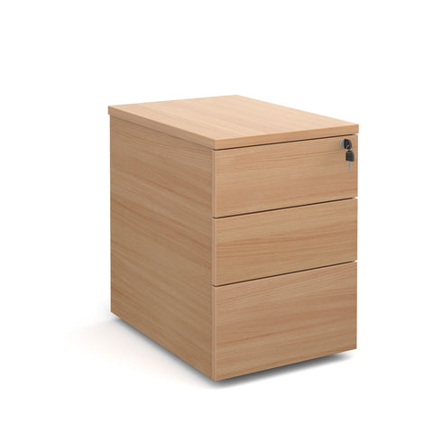 Pedestals 3 drawer deluxe mobile pedestals