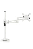 Single monitor arms