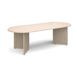 Arrow head leg design - Radial end boardroom tables