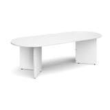 Arrow head leg design - Radial end boardroom tables