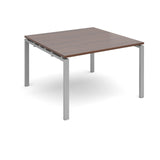 Bench boardroom tables - Square boardroom tables - Silver Leg