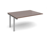 Bench boardroom tables - Add on units  - Silver Leg