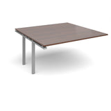 Bench boardroom tables - Add on units  - Silver Leg