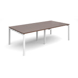 Bench boardroom tables - Rectangular boardroom tables - White Leg