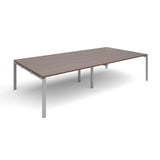 Bench boardroom tables - Rectangular boardroom tables - Silver Leg