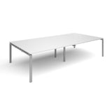 Bench boardroom tables - Rectangular boardroom tables - Silver Leg