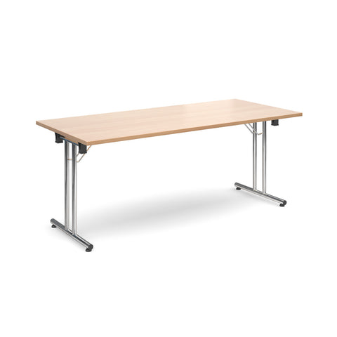 Deluxe folding leg meeting tables Rectangular folding leg tables
