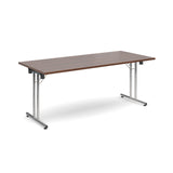 Deluxe folding leg meeting tables - Rectangular folding leg tables