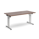Deluxe folding leg meeting tables - Rectangular folding leg tables