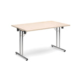 Deluxe folding leg meeting tables - Rectangular folding leg tables