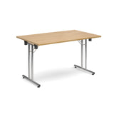 Deluxe folding leg meeting tables - Rectangular folding leg tables