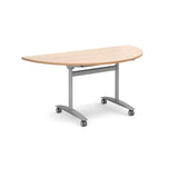Fliptop meeting tables Semi circular fliptop tables