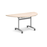 Fliptop meeting tables - Semi circular fliptop tables
