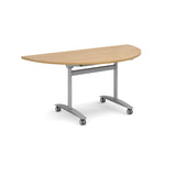 Fliptop meeting tables - Semi circular fliptop tables