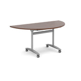 Fliptop meeting tables - Semi circular fliptop tables