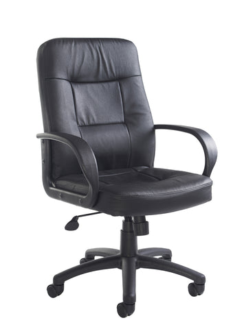 Executive & managers seating Hampshire leather faced managers chair
