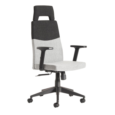 Executive & managers seating Leon two tone fabric managers chair