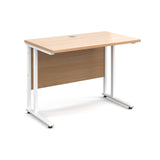 Maestro25 WH Straight desks 600mm deep