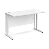 Maestro25 WH Straight desks 600mm deep