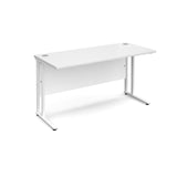 Maestro25 WH Straight desks 600mm deep