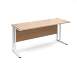 Maestro25 WH Straight desks 600mm deep
