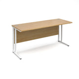 Maestro25 WH Straight desks 600mm deep