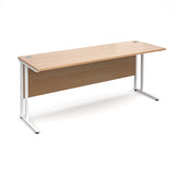 Maestro25 WH Straight desks 600mm deep