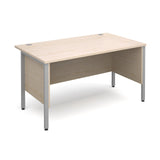 Maestro25 SL Straight desks with side modesty panels