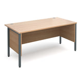 Maestro25 GL Straight desks with side modesty panels