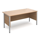 Maestro25 SL Straight desks with side modesty panels
