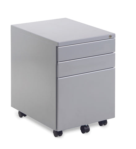 Pedestals 3 drawer mobile steel pedestal 