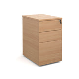 Pedestals 3 drawer desk high deluxe pedestal 600mm deep
