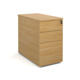 3 drawer desk high deluxe pedestal 800mm deep