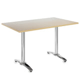 Café tables Roma rectangular top tables