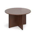 Arrow head leg design - Circular boardroom tables