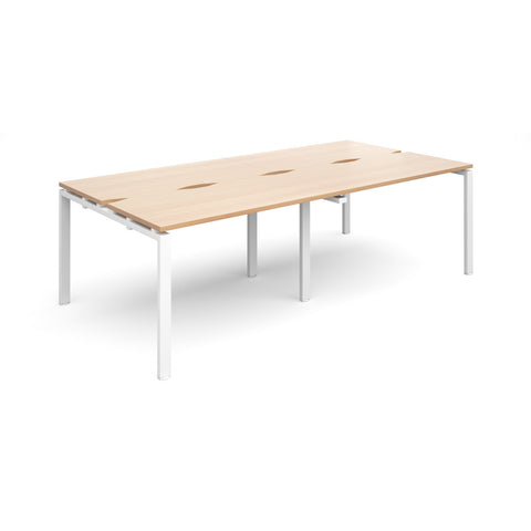 Adapt II-Sliding top Double back to back desks