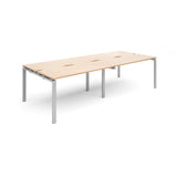 Adapt II-Sliding top Double back to back desks