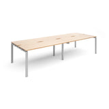 Adapt II-Sliding top Double back to back desks