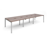 Adapt II-Sliding top Triple back to back desks