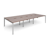 Adapt II-Sliding top Triple back to back desks