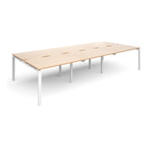 Adapt II-Sliding top Triple back to back desks